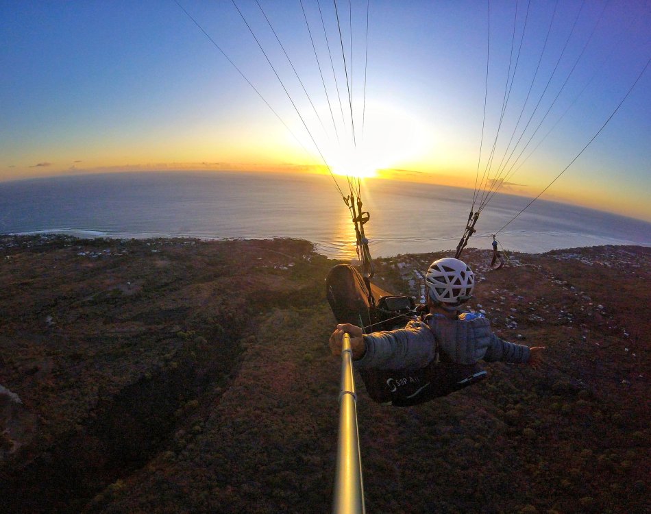 Voyage parapente à la Réunion - Pollen parapente