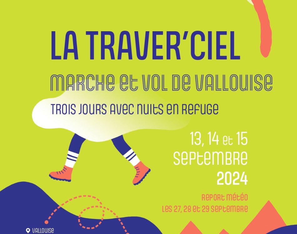 Compétition de Marche et vol de Vallouise, la Traver'ciel