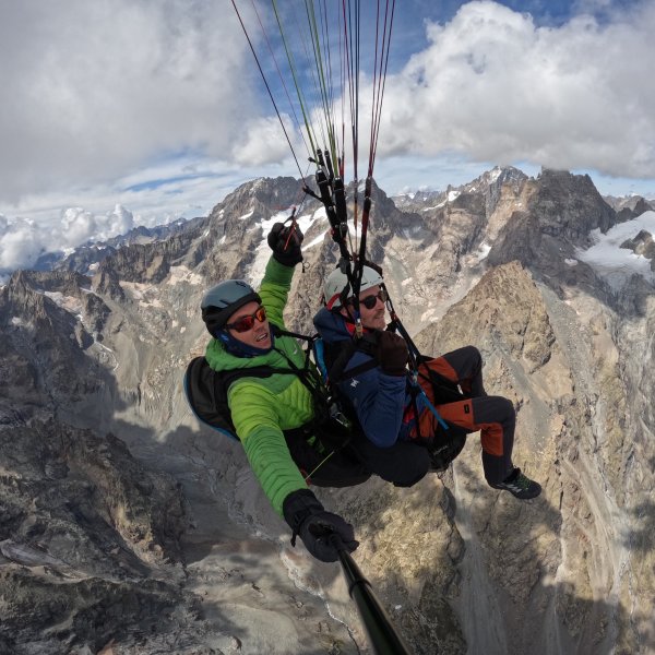 Vol en parapente Biplace Ecrins