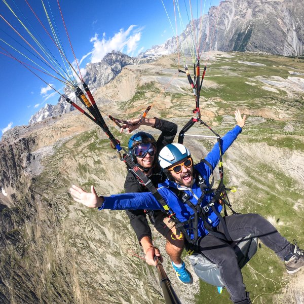 Photo à la GoPro lors d'un vol Ascendance